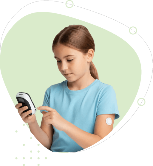 jeune fille prenant son traitement contre le diabète